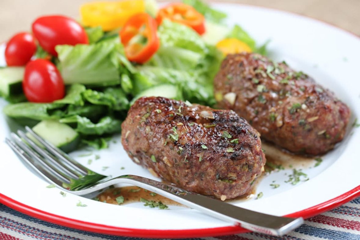 Ready to eat Grilled Balsamic Mini Meatloaves