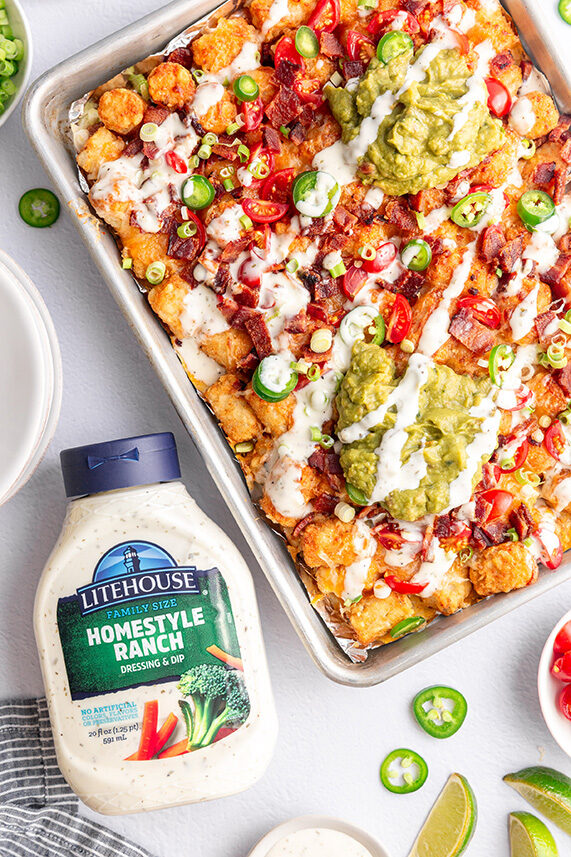 Loaded Tater Tot Nachos Recipe